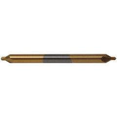 Hertel - #8 Plain Cut 60° Incl Angle Solid Carbide Combo Drill & Countersink - Americas Tooling