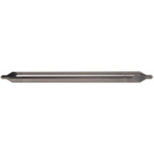 Hertel - #7 Plain Cut 82° Incl Angle Solid Carbide Combo Drill & Countersink - Americas Tooling