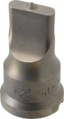 Cleveland Steel Tool - 5/16 Inch Wide Oblong Ironworker Punch - 1-7/32 Inch Body Diameter, 1-3/8 Inch Head Diameter, 2-3/8 Inch Overall Length - Americas Tooling