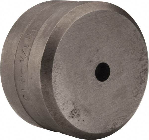 Cleveland Steel Tool - 1/4 Inch Diameter Round Ironworker Die - 1-13/16 Inch Head Diameter, 1-1/8 Inch Head Height - Americas Tooling