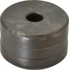 Cleveland Steel Tool - 9/32 Inch Diameter Round Ironworker Die - 1-13/16 Inch Head Diameter, 1-1/8 Inch Head Height - Americas Tooling