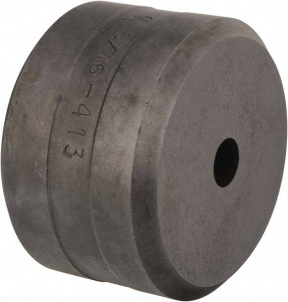 Cleveland Steel Tool - 5/16 Inch Diameter Round Ironworker Die - 1-13/16 Inch Head Diameter, 1-1/8 Inch Head Height - Americas Tooling