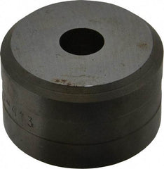 Cleveland Steel Tool - 1/2 Inch Diameter Round Ironworker Die - 1-13/16 Inch Head Diameter, 1-1/8 Inch Head Height - Americas Tooling