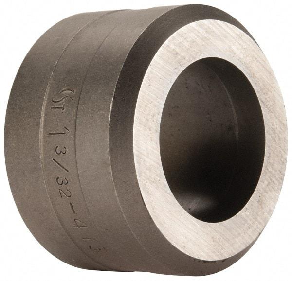 Cleveland Steel Tool - 1-3/32 Inch Diameter Round Ironworker Die - 1-13/16 Inch Head Diameter, 1-1/8 Inch Head Height - Americas Tooling