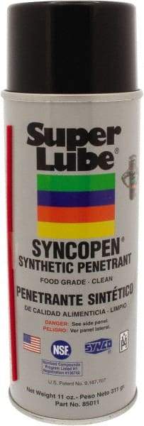 Synco Chemical - 11 oz Aerosol Synthetic Penetrant - Food Grade - Americas Tooling