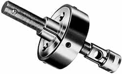 Procunier - Series 1-AL, 24 TPI, 1/2 Inch Left Hand Thread, Lead Screw Assembly - Includes Cap, Hardened and Ground Lead Screw, Split Lead Screw Nut, Thru-Grip Tap Holder and Wiper Oiler - Exact Industrial Supply