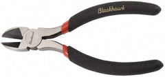 Blackhawk by Proto - 6-1/2" OAL, 10 AWG Capacity, Diagonal Cutter - 13/16" Jaw Length x 7/8" Jaw Width, Cushion Grip Handle - Americas Tooling