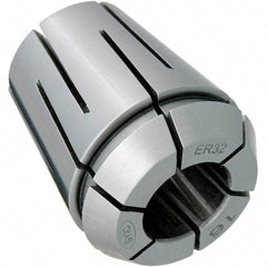 Techniks - 15mm ER40 Coolant Collet - 1.811" OAL, 1.61" Overall Diam - Exact Industrial Supply