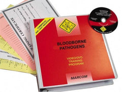 Marcom - Bloodborne Pathogens in Commercial and Industrial Facilities, Multimedia Training Kit - 24 Minute Run Time DVD, English and Spanish - Americas Tooling