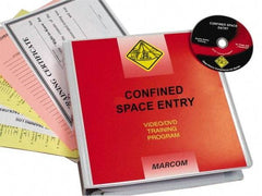 Marcom - Confined Space Entry, Multimedia Training Kit - 19 Minute Run Time DVD, English and Spanish - Americas Tooling