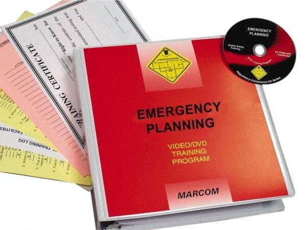 Marcom - Emergency Planning, Multimedia Training Kit - DVD, English - Americas Tooling