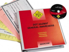 Marcom - DOT HazMat General Awareness, Multimedia Training Kit - 17 Minute Run Time DVD, English and Spanish - Americas Tooling