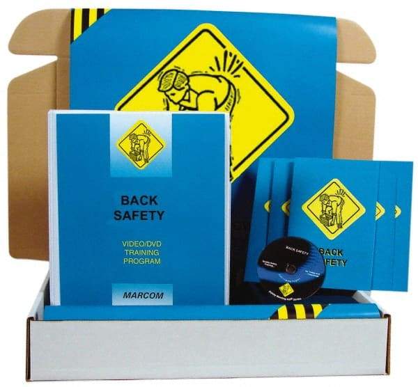 Marcom - Back Safety, Multimedia Training Kit - DVD, English and Spanish - Americas Tooling