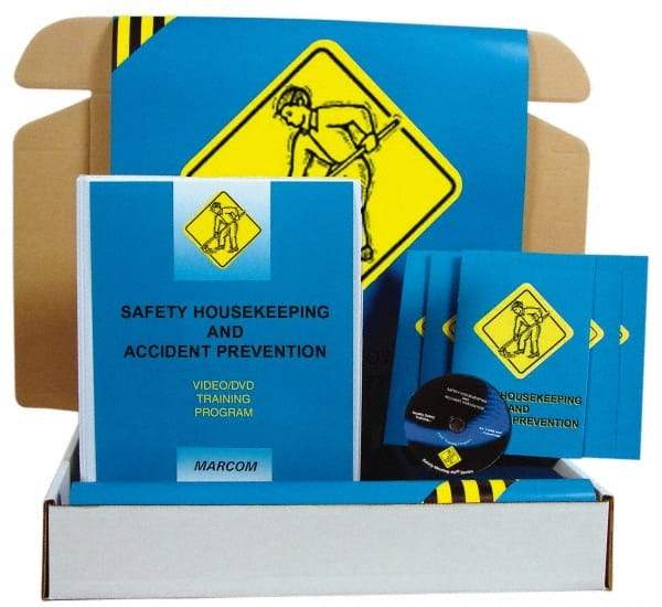 Marcom - Safety Housekeeping and Accident Prevention, Multimedia Training Kit - DVD, English - Americas Tooling