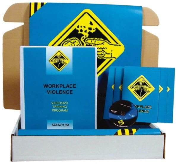 Marcom - Workplace Violence, Multimedia Training Kit - 14 Minute Run Time DVD, English and Spanish - Americas Tooling