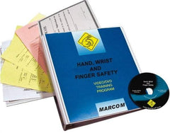 Marcom - Hand, Wrist and Finger Safety, Multimedia Training Kit - 12 Minute Run Time DVD, English and Spanish - Americas Tooling