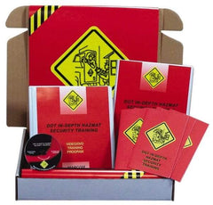 Marcom - DOT In-Depth HazMat Security, Multimedia Training Kit - 16 Minute Run Time DVD, English and Spanish - Americas Tooling