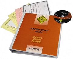 Marcom - Confined Space Entry, Multimedia Training Kit - 21 min Run Time DVD, English & Spanish - Americas Tooling