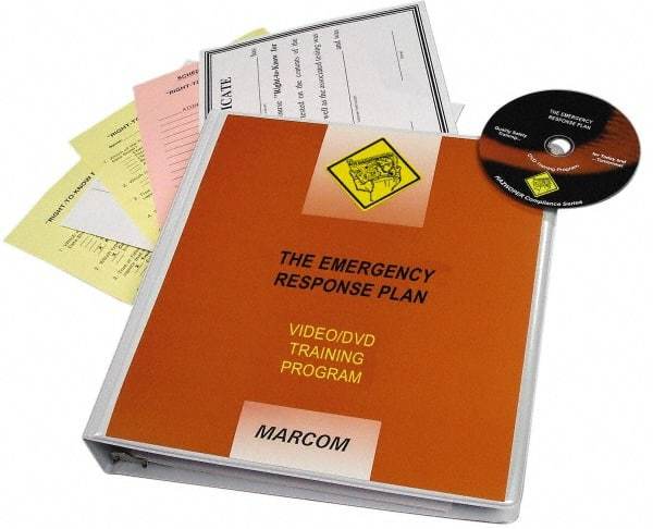 Marcom - Emergency Response Plan, Multimedia Training Kit - 15 min Run Time DVD, English & Spanish - Americas Tooling