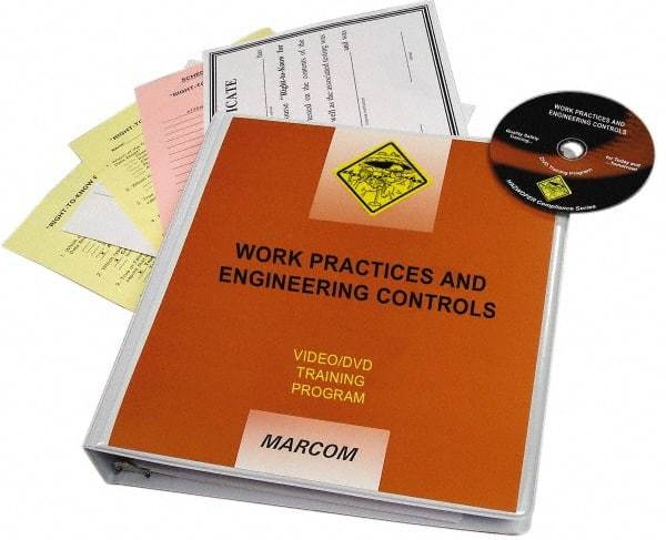 Marcom - Work Practices & Engineering Controls, Multimedia Training Kit - 18 min Run Time DVD, English & Spanish - Americas Tooling