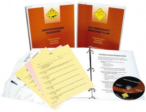 Marcom - Emergency Response: Awareness Training Series, Multimedia Training Kit - DVD, 2 Courses, English & Spanish - Americas Tooling