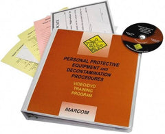 Marcom - Personal Protective Equipment & Decontamination Procedures, Multimedia Training Kit - 21 min Run Time DVD, English & Spanish - Americas Tooling