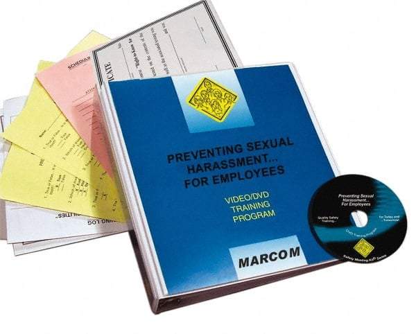 Marcom - Preventing Sexual Harassment for Employees, Multimedia Training Kit - 16 Minute Run Time DVD, English and Spanish - Americas Tooling