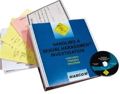 Marcom - Handling a Sexual Harassment Investigation, Multimedia Training Kit - 20 Minute Run Time DVD, English and Spanish - Americas Tooling