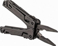 Leatherman - 16 Piece, Multi-Tool Set - Black, 6-1/2" OAL, 4-1/2" Closed Length - Americas Tooling