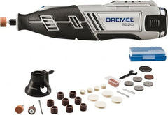 Dremel - Electric Grinder Kits Tool Type: Cordless Variable Speed Rotary Tool Includes: Multi-Purpose Cutting Attachment; (28) Accessories; Micro-Case; Wrench - Americas Tooling