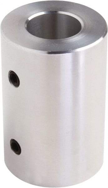 Climax Metal Products - 1-1/8" Inside x 2-1/8" Outside Diam, Set Screw Rigid Coupling - 3" Long - Americas Tooling