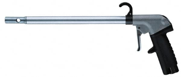 Guardair - 120 Max psi High Power Venturi Nozzle Pistol Grip Blow Gun - 3/8 NPT, 24" Tube Length, Aluminum - Americas Tooling