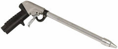 Guardair - 120 Max psi Whisper Jet Pistol Grip Blow Gun - 3/8 NPT, 12" Tube Length, Aluminum - Americas Tooling