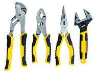 STANLEY® 4 Piece Plier & Adjustable Wrench Set - Americas Tooling