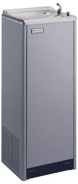 Halsey Taylor - 13.5 GPH Cooling Capacity Deluxe Floor Standing Water Cooler & Fountain - Heavy Gauge, 105 Max psi, 120 VAC Volts, 625 Watts, 8.0 Full Load Amperage, Vinyl Clad Steel - Americas Tooling