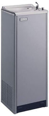 Halsey Taylor - 8 GPH Cooling Capacity Deluxe Floor Standing Water Cooler & Fountain - 0.16 hp, Optional Glass Filler Sold Separately - Americas Tooling