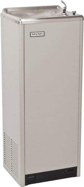 Halsey Taylor - 4 GPH Cooling Capacity Deluxe Floor Standing Water Cooler & Fountain - Heavy Gauge, 105 Max psi, 120 VAC Volts, 230 Watts, 2.5 Full Load Amperage, Vinyl Clad Steel - Americas Tooling