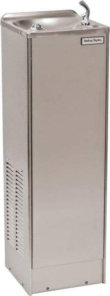 Halsey Taylor - 2.8 GPH Cooling Capacity Economy Floor Standing Water Cooler & Fountain - In-Wall, 105 Max psi, 120 VAC Volts, 230 Watts, 2.5 Full Load Amperage, Stainless Steel - Americas Tooling