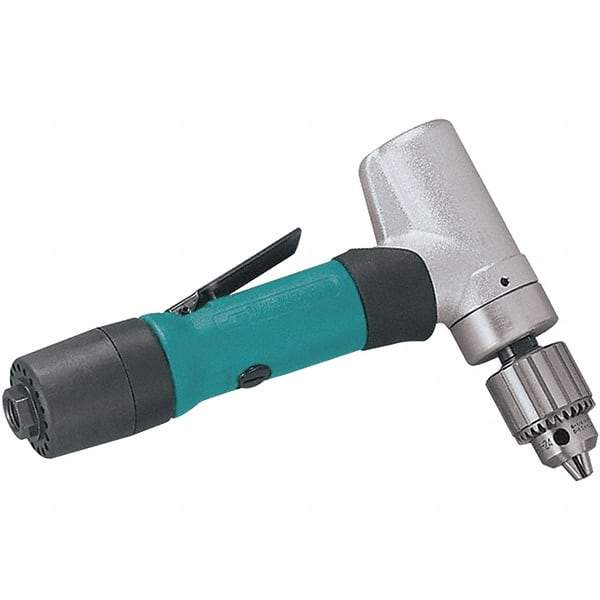 Dynabrade - 1/4" Keyed Chuck - Inline Handle, 5,000 RPM, 0.4 hp, 90 psi - Americas Tooling