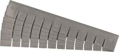 Quantum Storage - 17.4" Wide x 2-1/2" High, Gray Bin Divider - Use with DG93030 - Americas Tooling