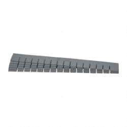 Quantum Storage - 22.4" Wide x 3" High, Gray Bin Divider - Use with DG93030 - Americas Tooling