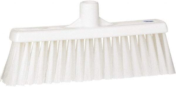 Vikan - 5-5/8" OAL Polyester Bristle Lobby Broom - 3" Bristle Length, 11" Wide - Americas Tooling