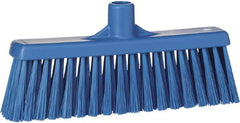 Vikan - 5-5/8" OAL Polyester Bristle Lobby Broom - 3" Bristle Length, 11" Wide - Americas Tooling