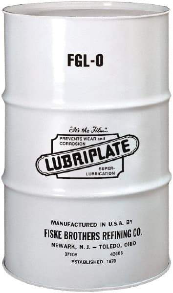 Lubriplate - 400 Lb Drum Aluminum General Purpose Grease - White, Food Grade, 335°F Max Temp, NLGIG 0, - Americas Tooling