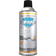 Sprayon - 16 Ounce Aerosol Can, Clear, Heavy-Duty Mold Release - Silicone Composition - Americas Tooling