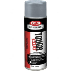 Sprayon - High Temp Aluminum (Color), Metallic, Acrylic Enamel Spray Paint - 15 to 20 Sq Ft per Can, 16 oz Container - Americas Tooling