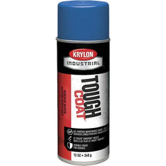 Krylon - Blue (Ford), 12 oz Net Fill, High Gloss, Enamel Spray Paint - 20 to 25 Sq Ft per Can, 16 oz Container, Use on Conduits, Ducts, Electrical Equipment, Machinery, Metal, Motors, Pipelines & Marking Areas, Railings, Steel Bars, Tool Boxes, Tools - Americas Tooling