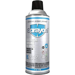 Sprayon - 11 Ounce Aerosol Contact Cleaner - -20°F Flash Point, Flammable, Plastic Safe - Americas Tooling