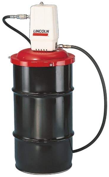 Lincoln - Grease Lubrication Aluminum Air-Operated Pump - For 120 Lb Container - Americas Tooling