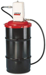 Lincoln - Grease Lubrication Aluminum Air-Operated Pump - For 120 Lb Container - Americas Tooling